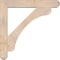 Ekena Millwork Legacy Craftsman Smooth Bracket w/ Offset Brace, Douglas Fir, 7 1/2"W x 46"D x 46"H BKT0806X46X46LEC04SDF - alternate 4
